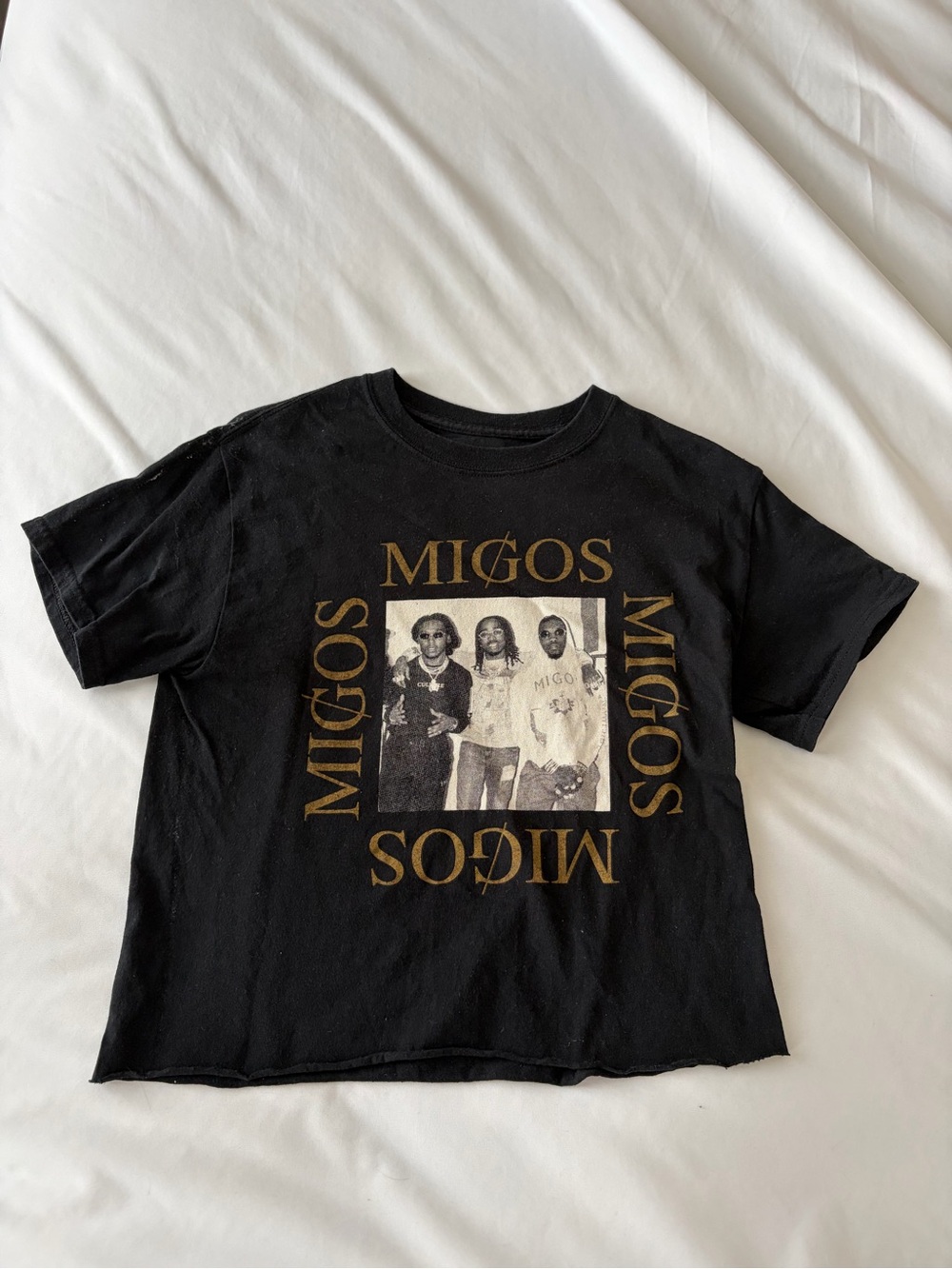 Migos Boxy Crop Top
